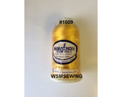 (#1009)  Medium Yellow Standard Embroidery Thread